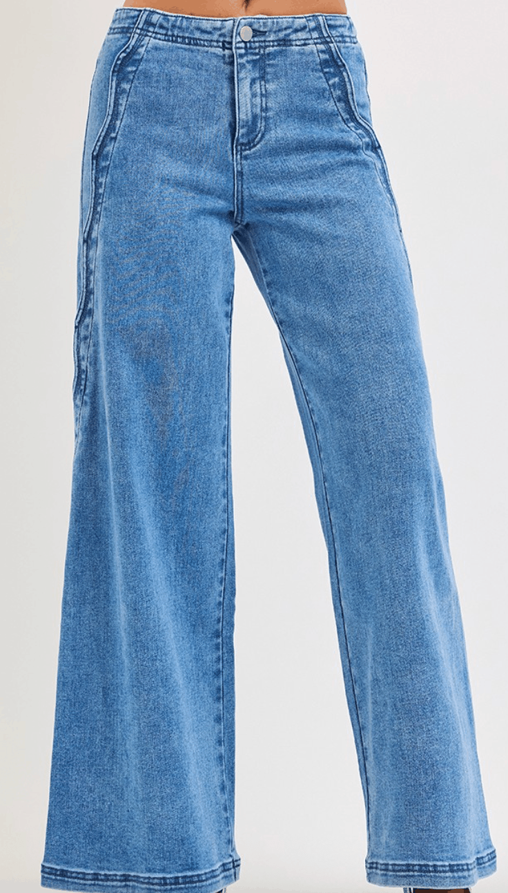 Sunset Boulevard Wide Leg Jeans BY 75 – 75° & Fuzzy