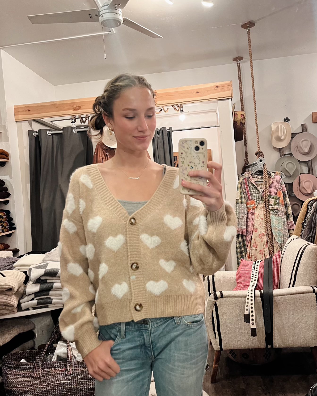 Cupid's Cozy Cardigan by 75
