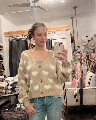 Cupid's Cozy Cardigan by 75