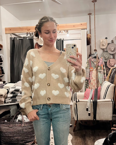 Cupid's Cozy Cardigan by 75