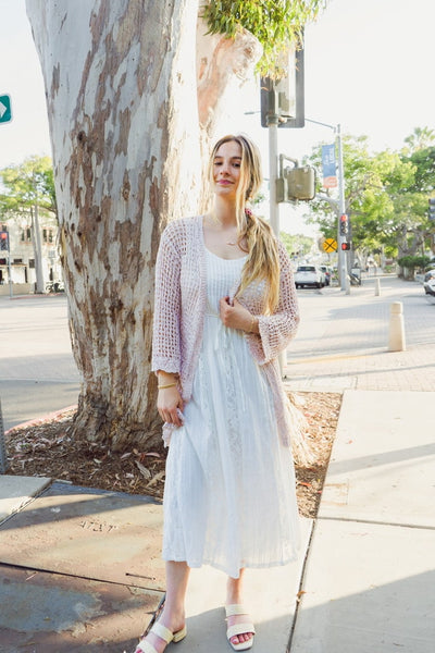 Open Knit Cardigan