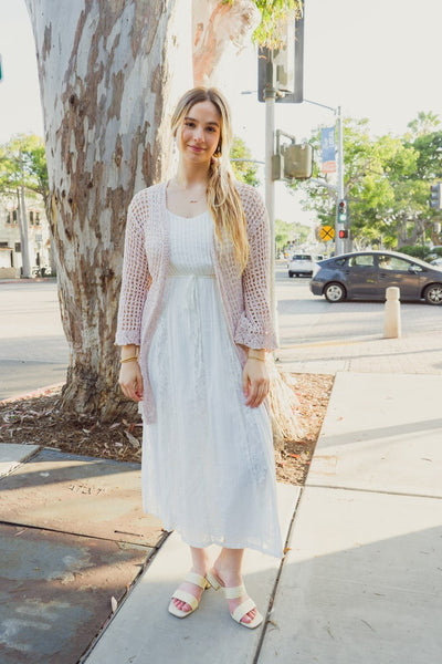 Open Knit Cardigan