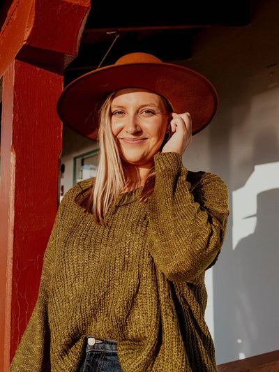 Olive Grove Knit Sweater by 75