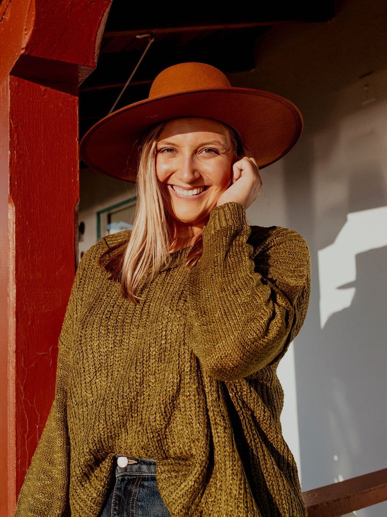 Olive Grove Knit Sweater by 75
