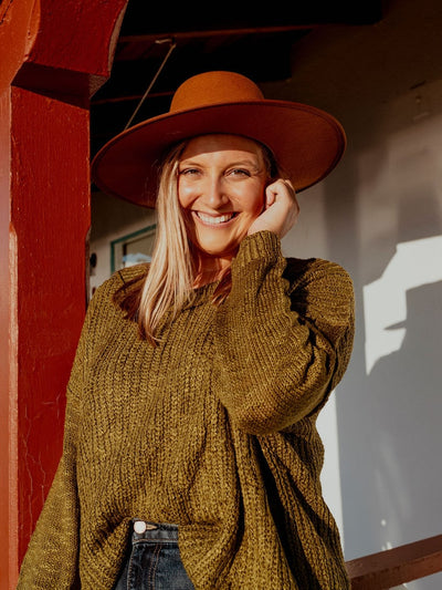Olive Grove Knit Sweater by 75