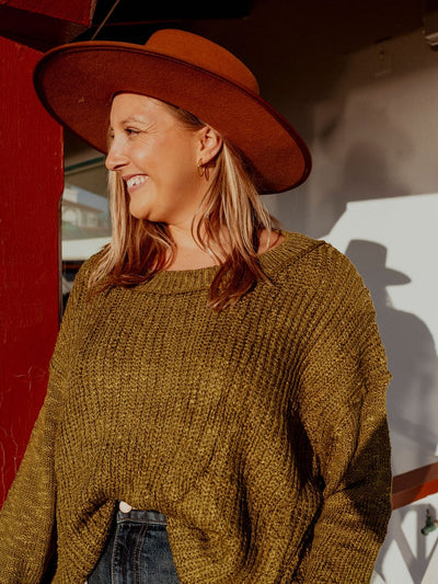 Olive Grove Knit Sweater by 75