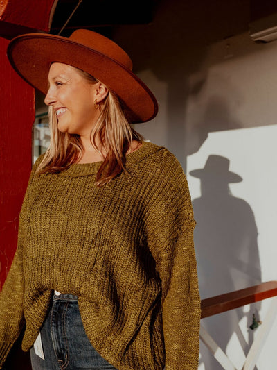Olive Grove Knit Sweater by 75