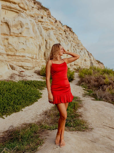 Ruched Mini Dress