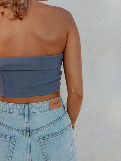 Layered Crop Top by Cotton Candy LA
