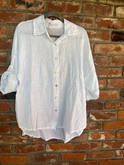 Amalfi Air Linen Button-Up by 75