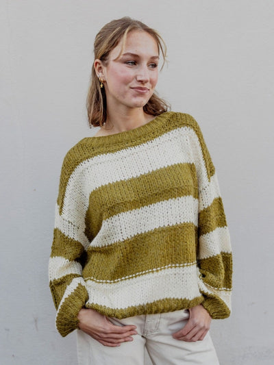 Crew Neck Knit Sweater by 75