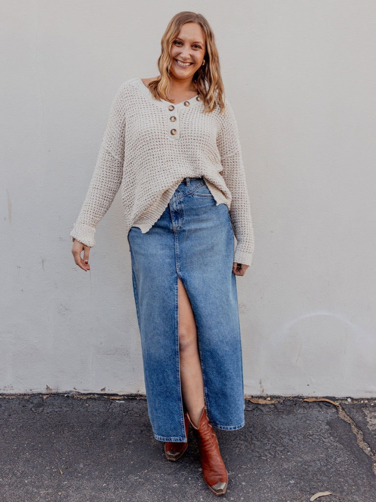 COME AS YOU ARE DENIM MAX by Free People