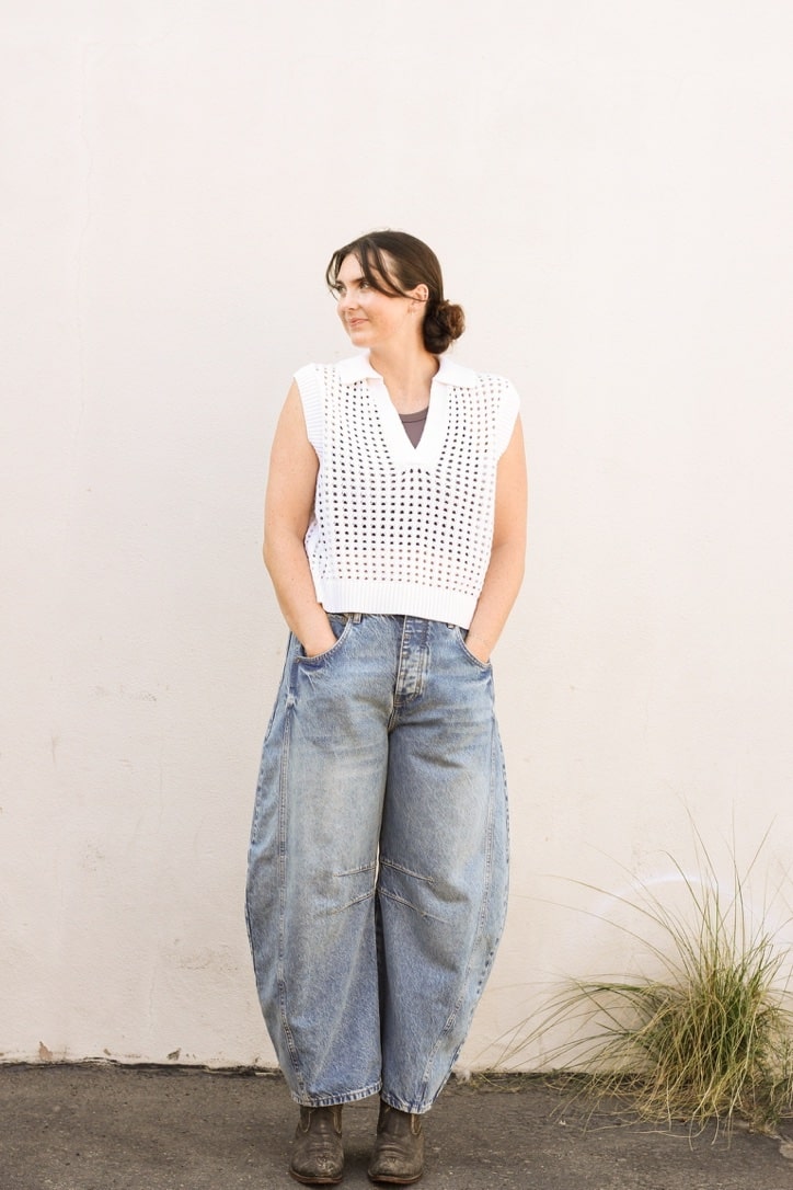 Taye Henley Top by Velvet by Graham & Spencer