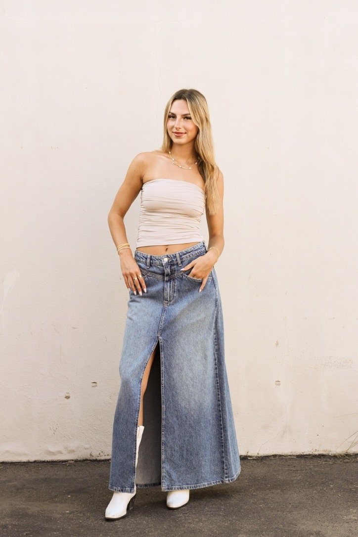 COME AS YOU ARE DENIM MAX by Free People