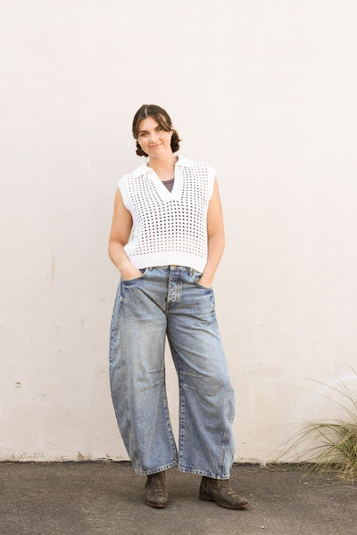 Taye Henley Top by Velvet by Graham & Spencer