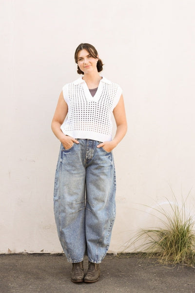 Taye Henley Top by Velvet by Graham & Spencer