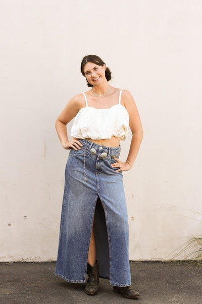 COME AS YOU ARE DENIM MAX by Free People