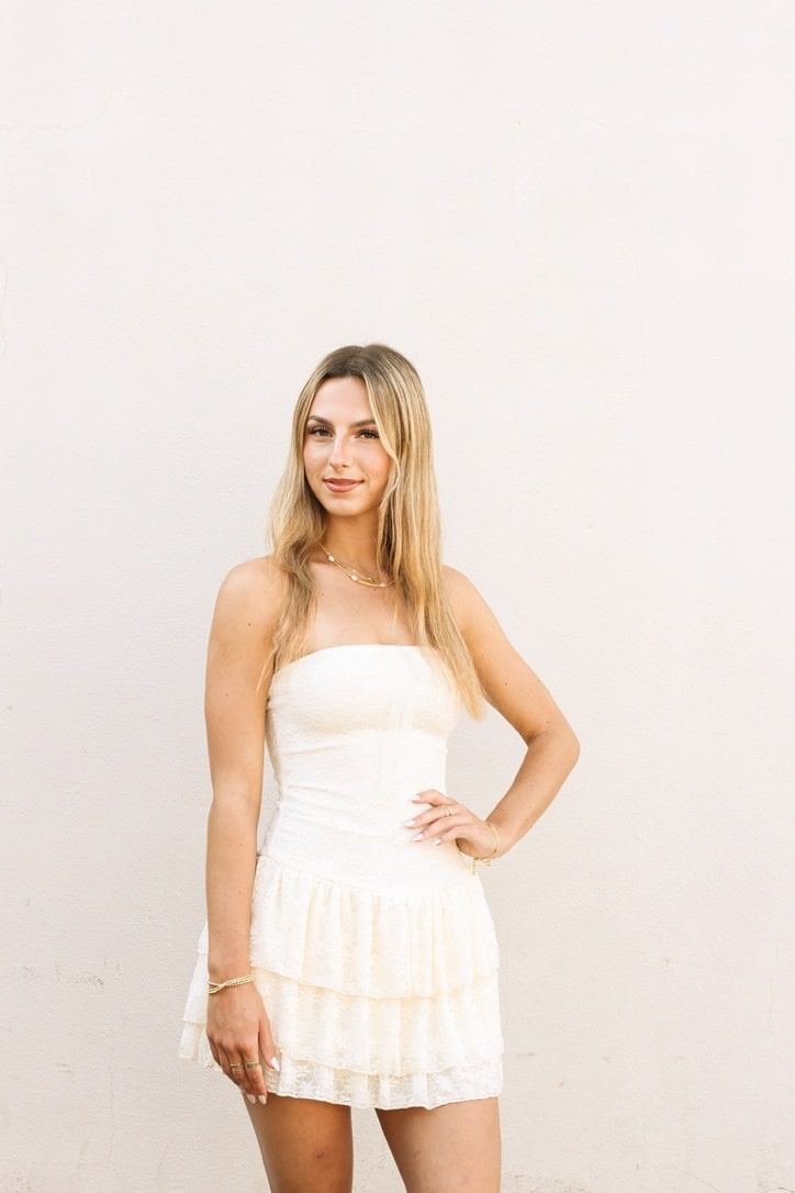 Seaside Serenity Strapless Dress by 75