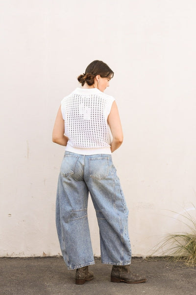 Taye Henley Top by Velvet by Graham & Spencer