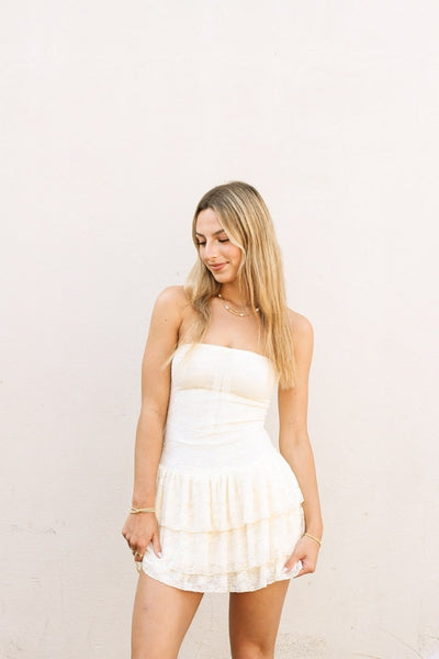 Seaside Serenity Strapless Dress by 75