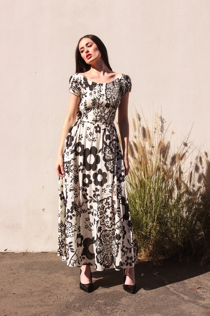 Free People Ultraviolet Dress Bright White Combo / L