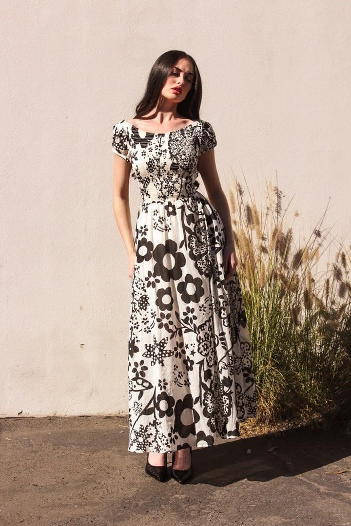 Free People Ultraviolet Dress Bright White Combo / L