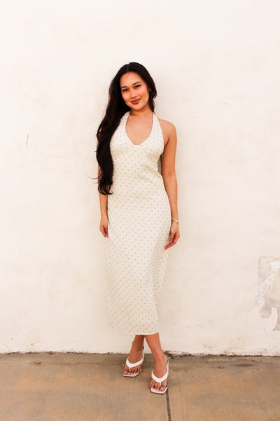 Blueberry Fizz Halter Dress by 75