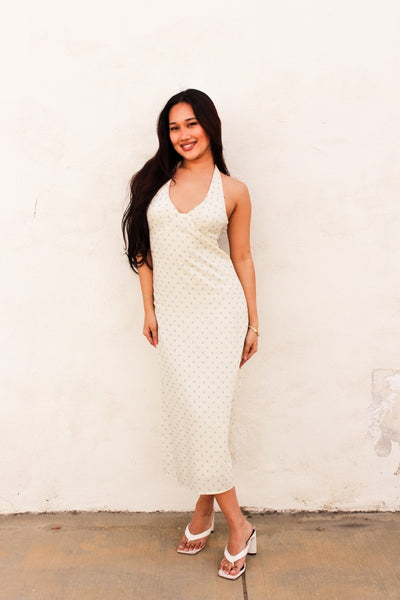 Blueberry Fizz Halter Dress by 75