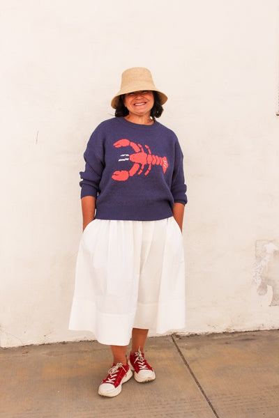 Lobster Knit Sweater by 75