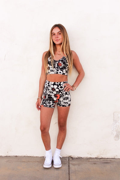 PRINTED NB BIKE SHORT by FREE PEOPLE