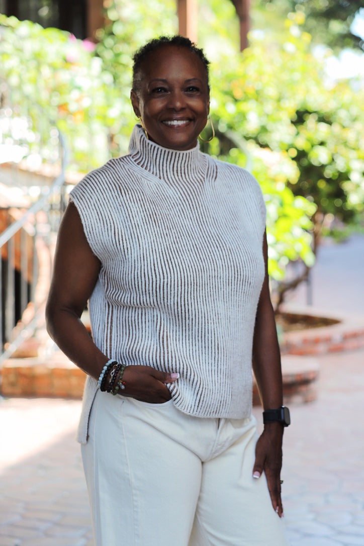 Lauren Plated Knit Tank BY VARLEY