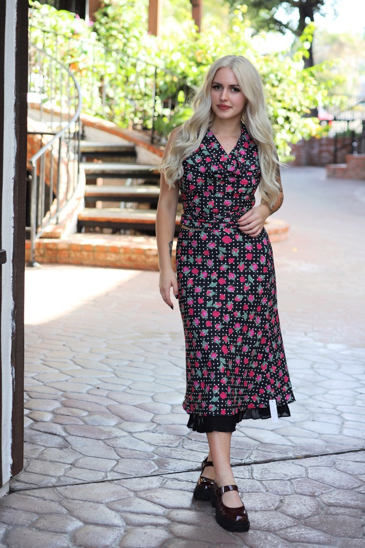 Betty Bud Midi Skirt BY FOR LOVE AND LEMONS