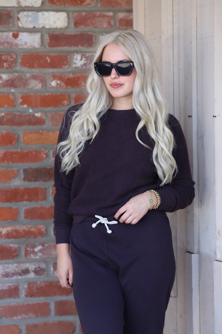 Johnny  French Terry Easy Sweatpant by Perfect White Tee