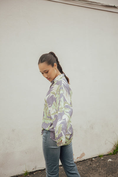 Tropical Periwinkle Akumal Shirt by Malai