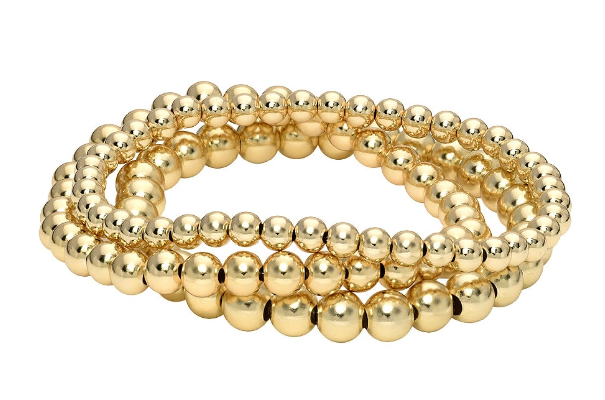 Beaded Bracelets 14k Gold Filled