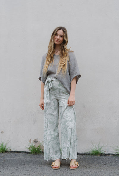 Florence Collared Top