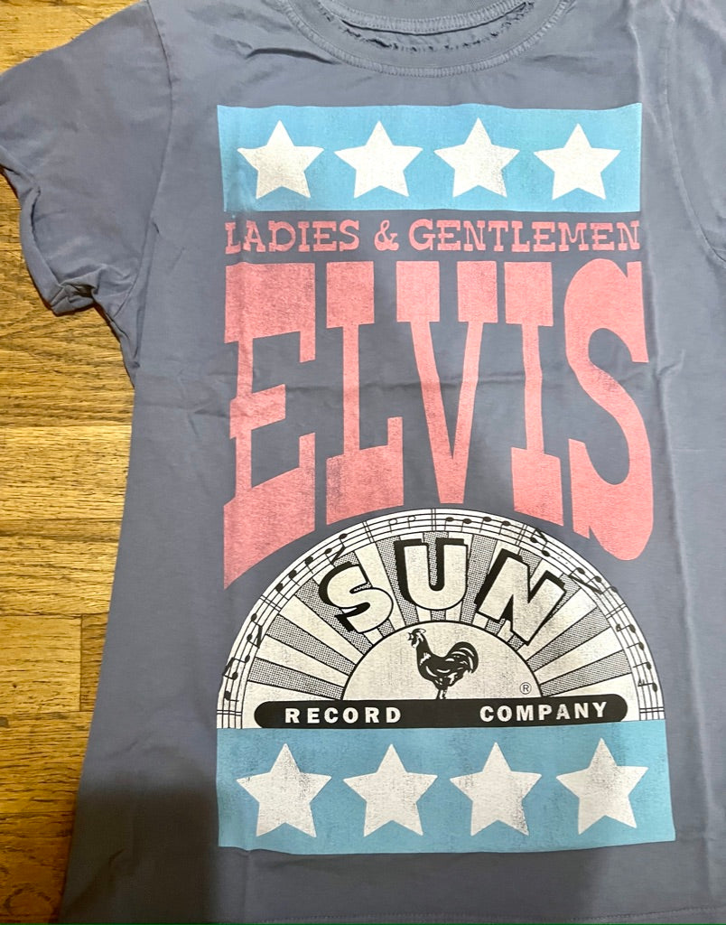 330 Elvis X Sun Records Short Sleeve Tee by Recycled Karma