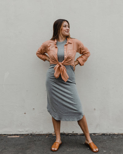 SHEER LUCK SHIRT by Free People