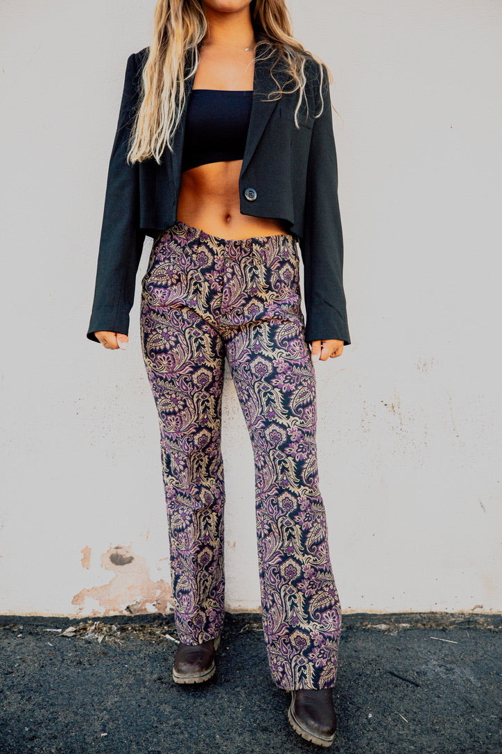 WALKER RELAXED JACQUARD PANT by Free People