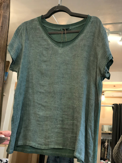 Linen and Cotton Tee