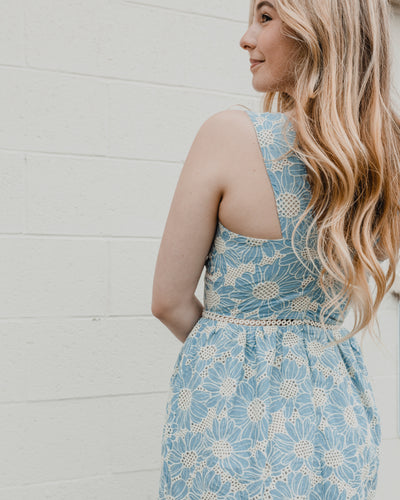 Florence Embroidered Dress by Adelyn Rae    