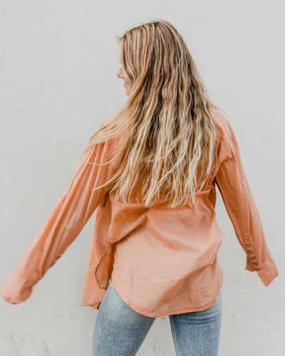 SHEER LUCK SHIRT by Free People