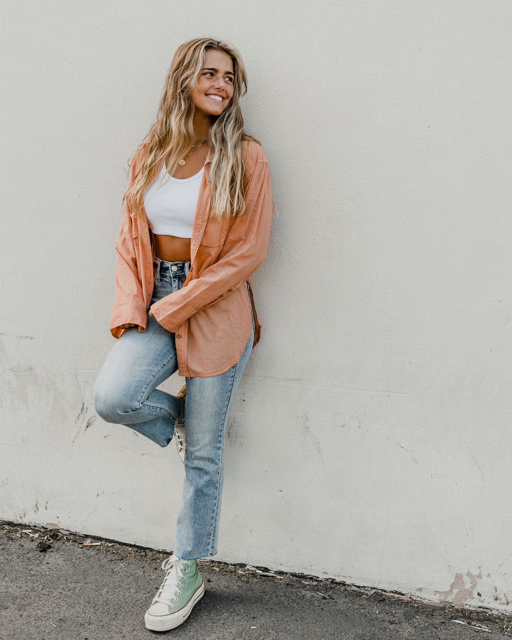 Shy Girl Crop by Daze Denim