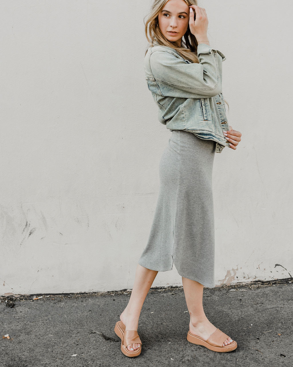 Lucky Brand Knit Maxi Tank Dress - Women's Clothing Dresses Maxi Dress in Medium Heather Grey, Size S Lucky Brand Knit Maxi Tank Dress - Women's Clothing Dresses Maxi Dress in Medium Heather Grey, Size S