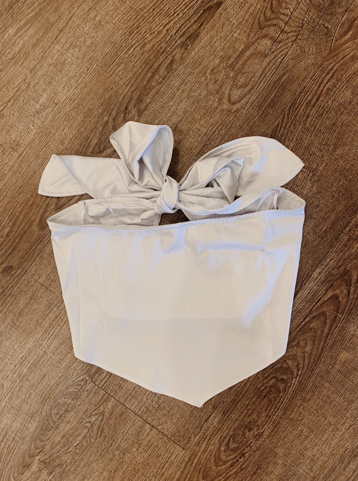 Satin Tube Scarf Top