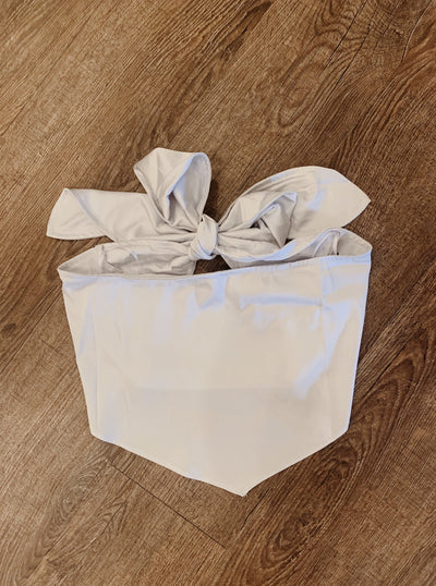 Satin Tube Scarf Top