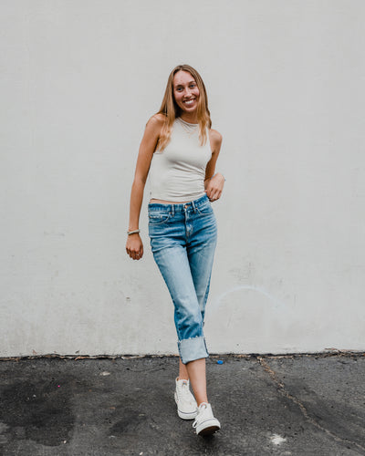Sleeveless Pullover Tank Top