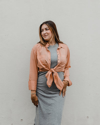 SHEER LUCK SHIRT by Free People