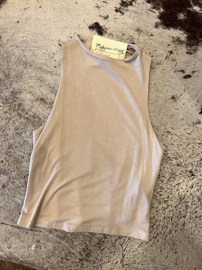 Sleeveless Pullover Tank Top
