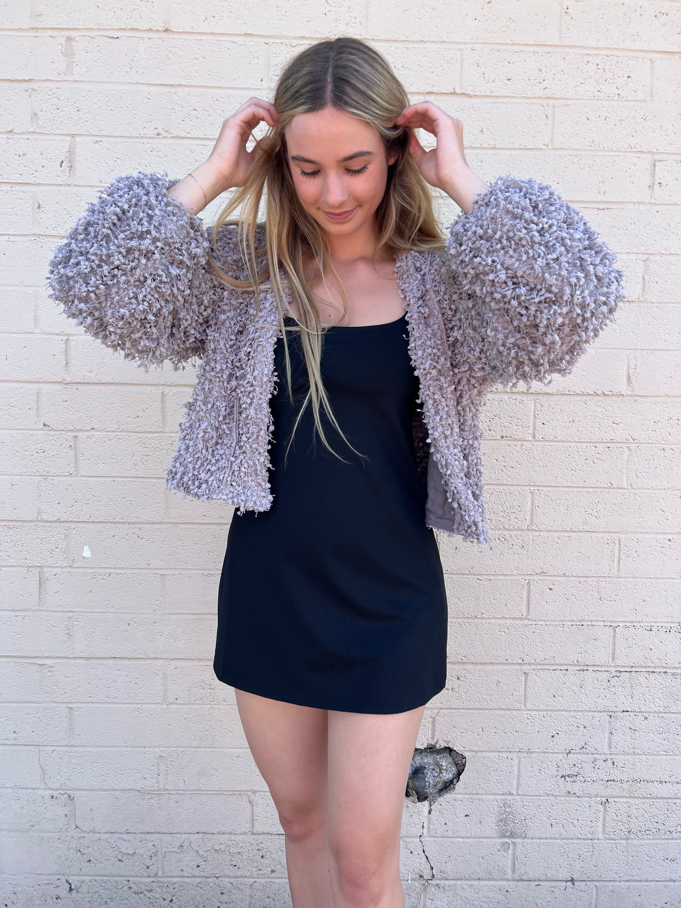 Fuzzy Dreams Cardigan by 75